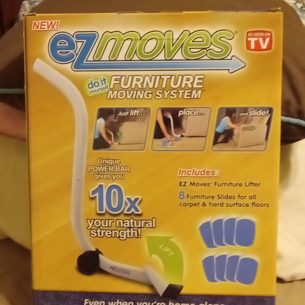 EZ Moves As Seen On TV Furniture Moving System Do It Yourself 8 Sliders